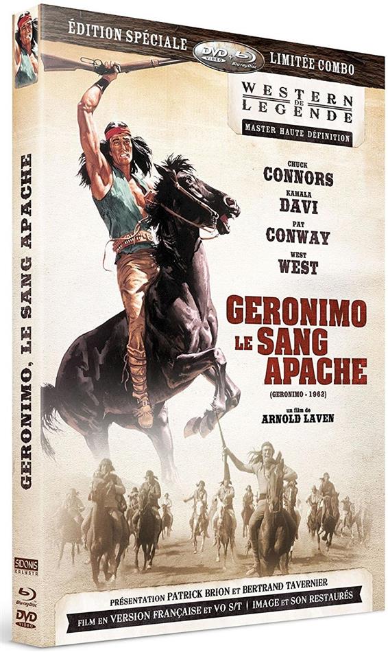 Geronimo le sang apache (1962) Collection Western de légende, Édition Spéciale, Blu-ray + DVD