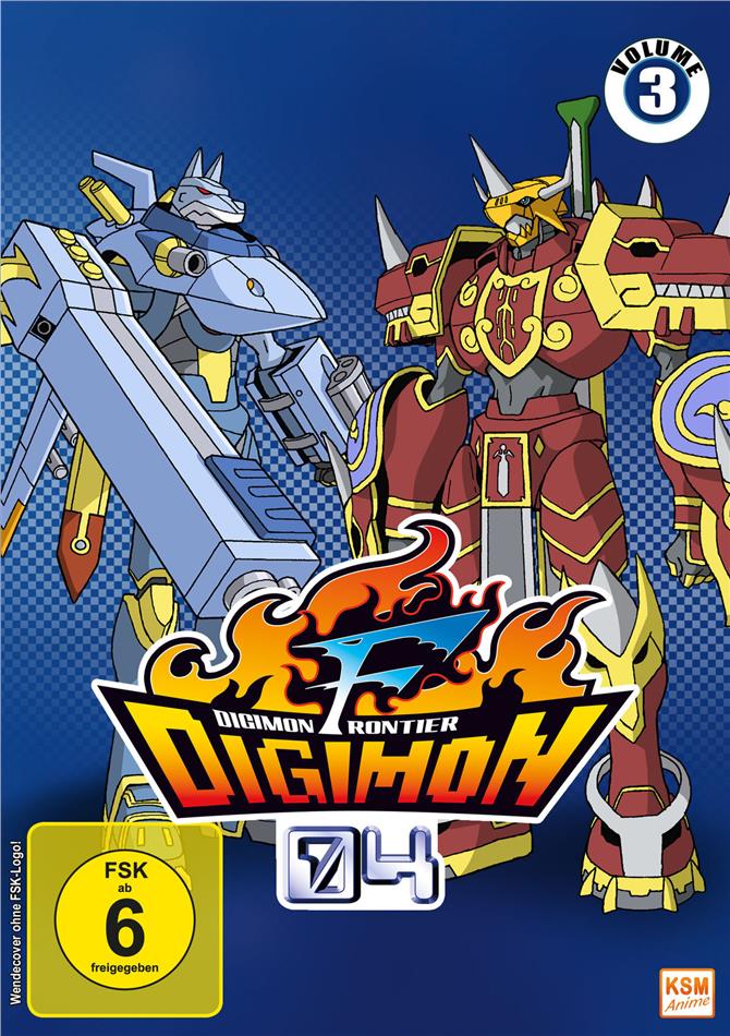 Digimon Frontier - Vol. 3 - Episoden 35-50 3 DVDs