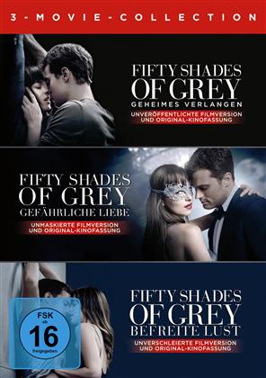 Fifty Shades of Grey - 3-Movie Collection (3 DVDs)