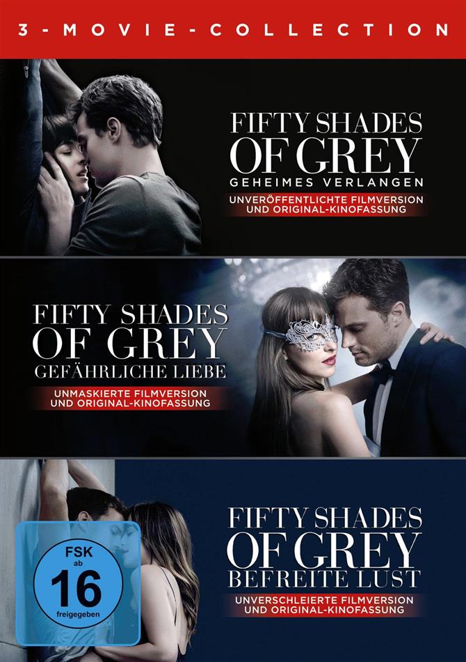 Fifty Shades of Grey - 3-Movie Collection 3 DVD