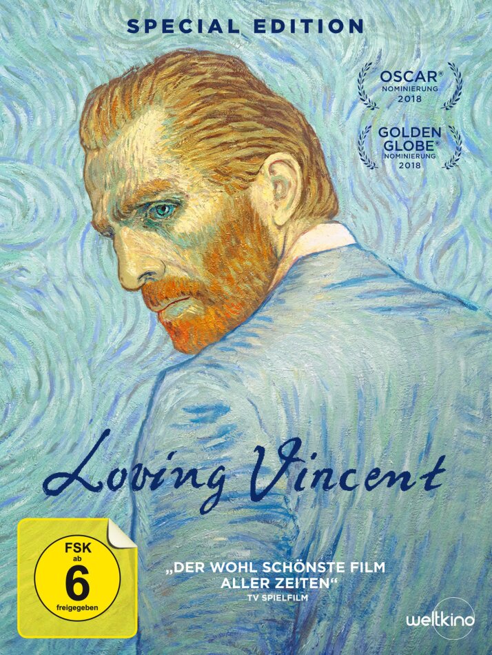Loving Vincent (2017) Limited Edition, Special Edition, DVD + CD