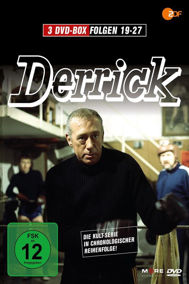 Derrick - Folge 19-27 3 DVDs