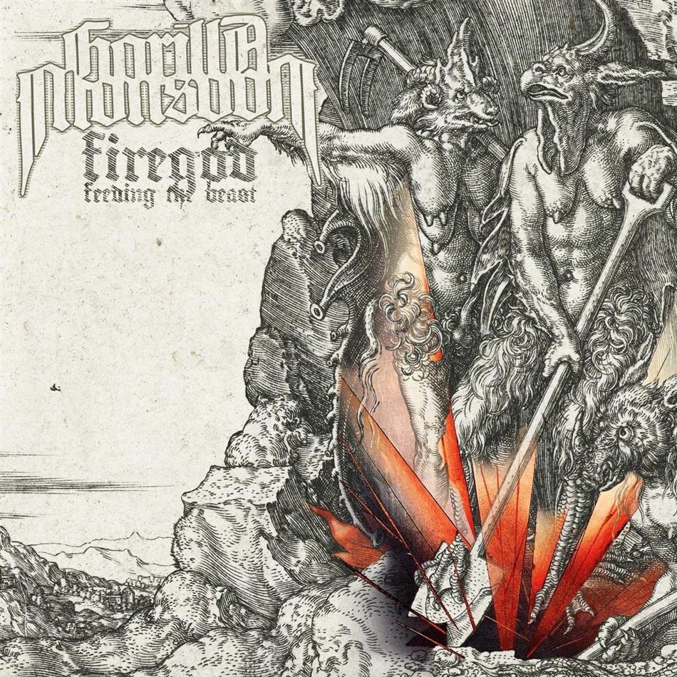 Gorilla Monsoon - Firegod - Feeding The Beast White Vinyl, LP