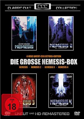 Die grosse Nemesis-Box 1-4 (Classic Cult Collection, Collector's Edition, Remastered, Uncut, 4 DVDs)