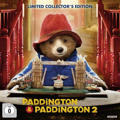 Paddington / Paddington 2 (Collector's Edition, Limited Edition, 2 DVDs)
