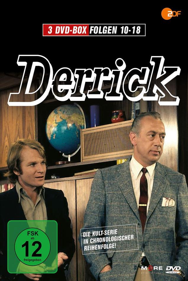 Derrick - Folge 10-18 3 DVDs