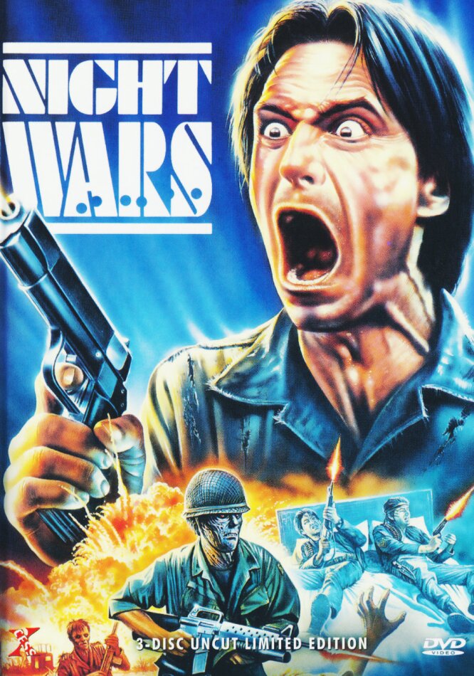 Nightwars (1988) Triple Action Pack, Edizione Limitata, Mediabook, Uncut, 3 DVD