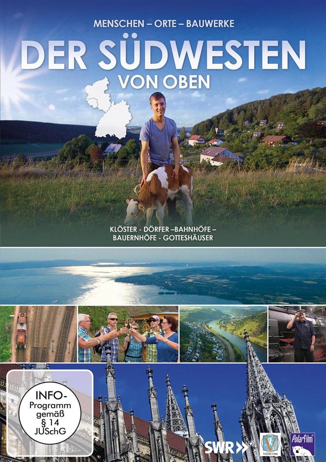 Der Südwesten von oben - Klöster, Dörfer, Bahnhöfe, Bauernhöfe, Gotteshäuser
