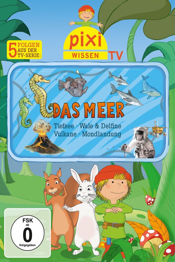 Das Meer/Tiefsee/Wale & Delfine/Vulkane/Mondlandung - Pixi Wissen TV