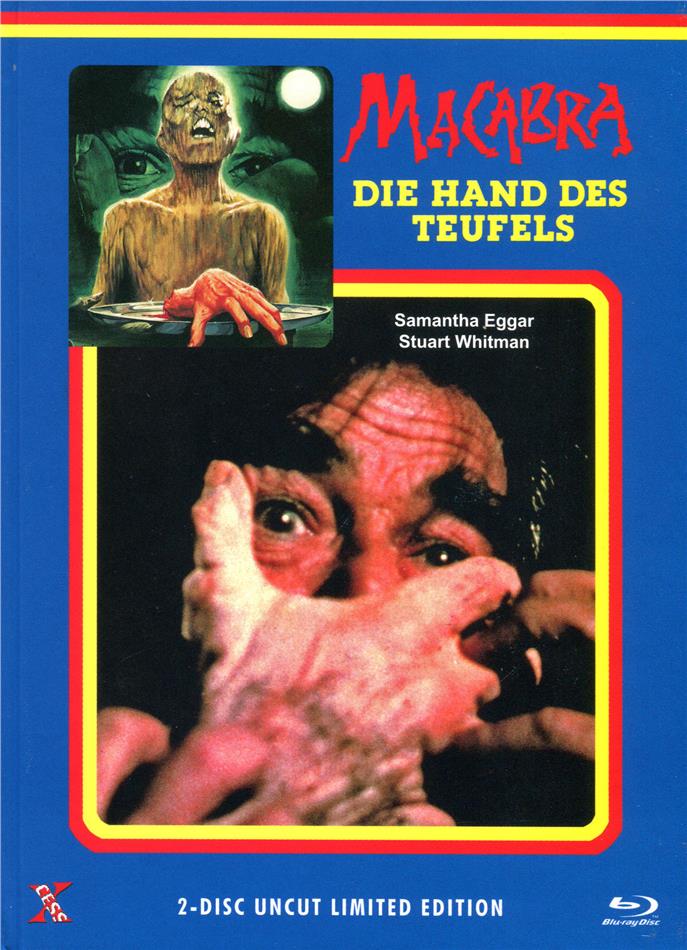 Macabra - Die Hand des Teufels (1980) Cover A, Limited Edition, Mediabook, Uncut, Blu-ray + DVD