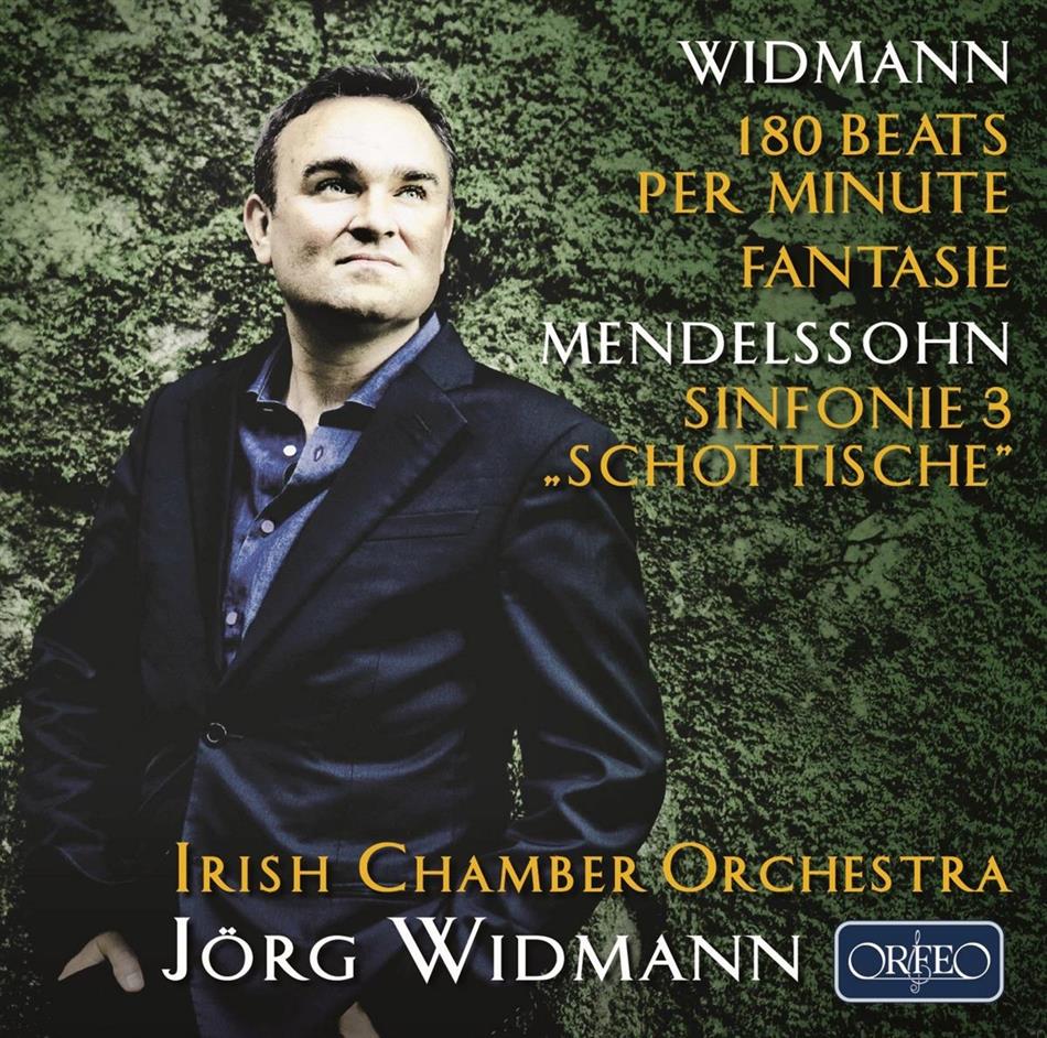 Jörg Widmann (*1973), Felix Mendelssohn-Bartholdy (1809-1847) & Irish Chamber Orchestra - 180 Beats Per Minute / Ouvertüre Die Hebriden op. 26