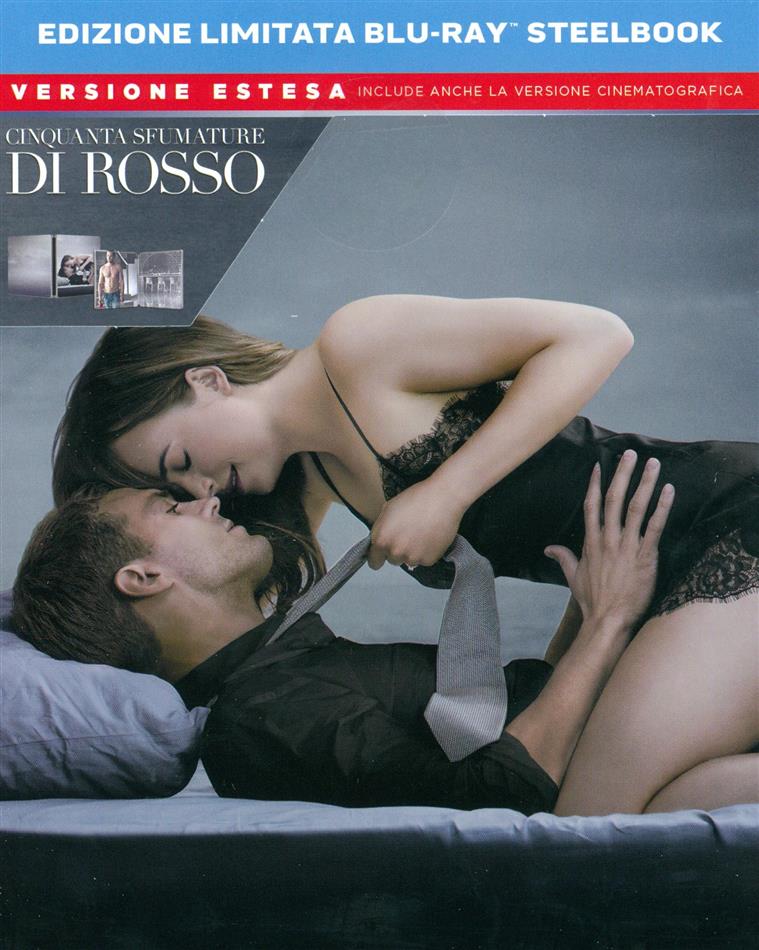 Cinquanta sfumature di rosso (2018) Extended Edition, Cinema Version, Limited Edition, Steelbook