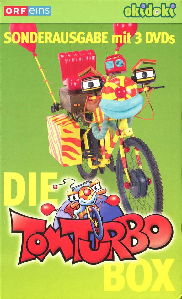 Okidoki - Tom Turbo Box - Folge 1-3 3 DVDs