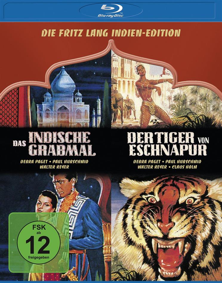Die Fritz Lang Indien-Edition - Das indische Grabmal / Der Tiger von Eschnapur (1959) 2 Blu-rays