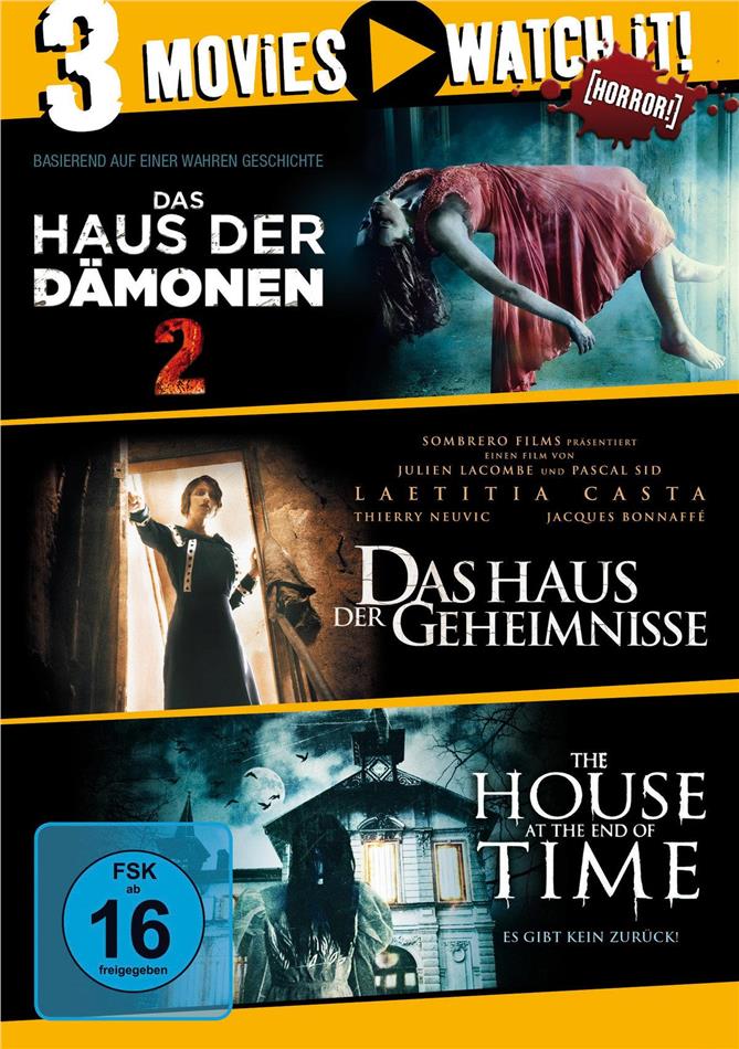 Das Haus der Dämonen 2 / Das Haus der Geheimnisse / The House at the End of Time 3 DVDs