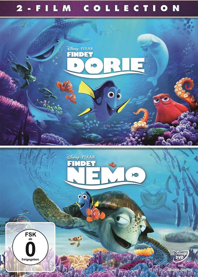 Findet Dorie / Findet Nemo 2 DVDs