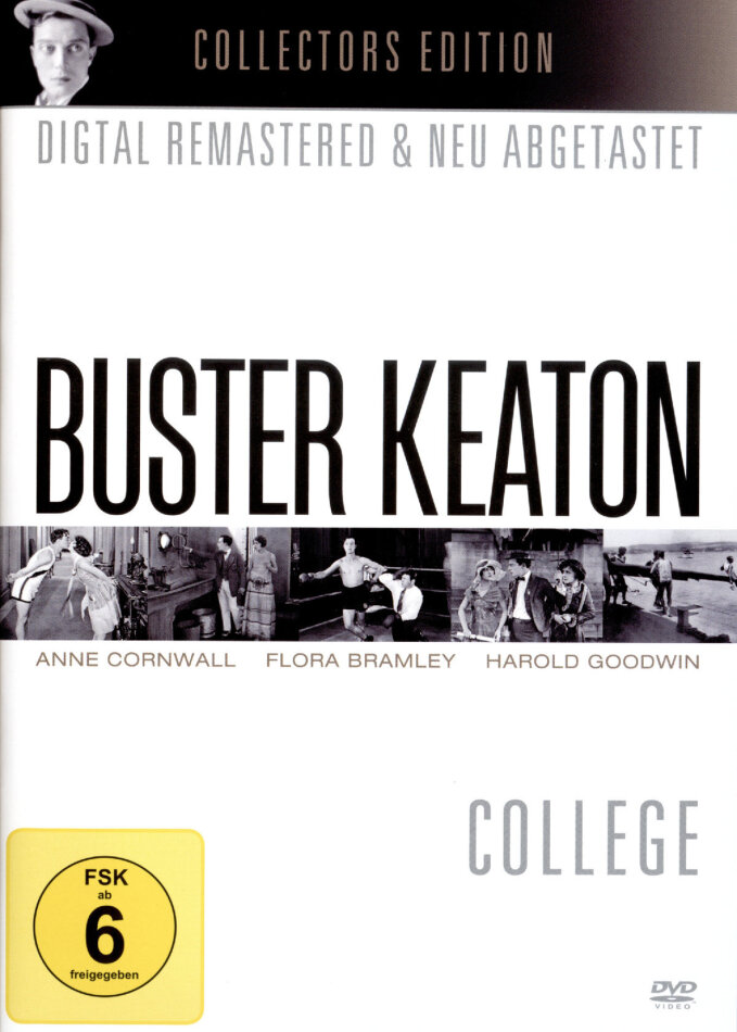 Buster Keaton - College (1927) b/w, Collector's Edition, Remastered