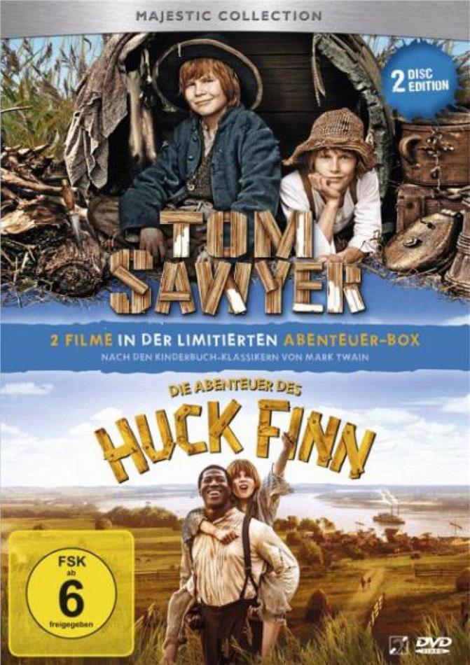Tom Sawyer / Die Abenteuer des Huck Finn 2 DVD