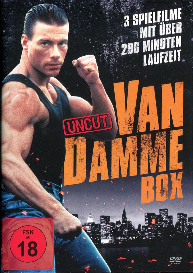 Van Damme Action-Box - The Quest / Leon / Black Eagle Uncut