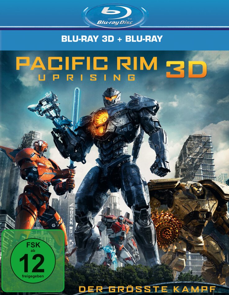 Pacific Rim 2 - Uprising (2018) Blu-ray 3D + Blu-ray