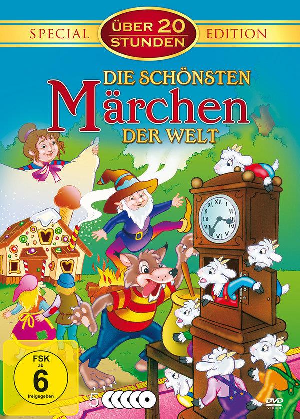 Die schönsten Märchen der Welt Special Edition, 5 DVDs