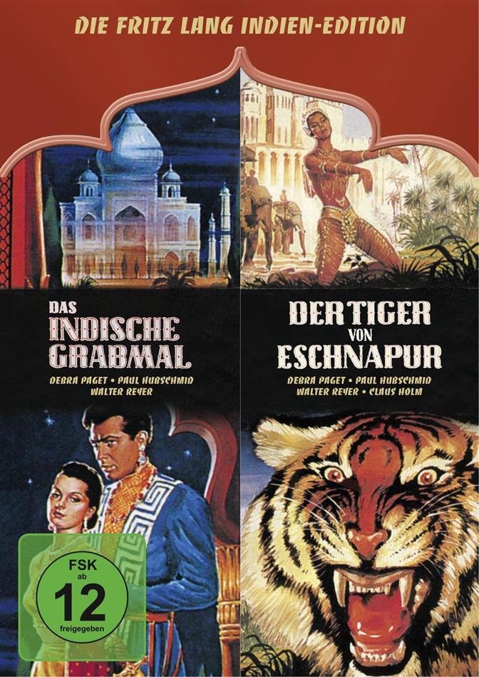 Die Fritz Lang Indien-Edition - Das indische Grabmal / Der Tiger von Eschnapur (1959) 2 DVDs