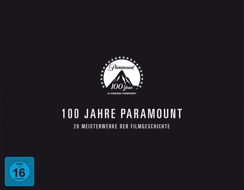 100 Jahre Paramount - 20 Meisterwerke der Filmgeschichte 13 Blu-rays + 7 DVDs + Book