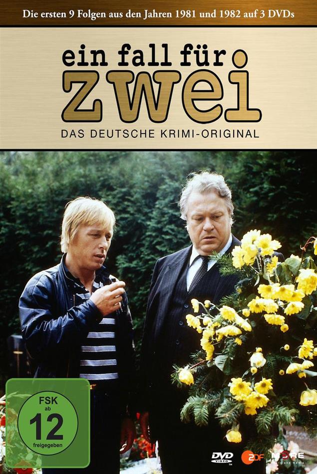 Ein Fall für Zwei - Die ersten 9 Folgen aus den Jahren 1981-1982 3 DVDs
