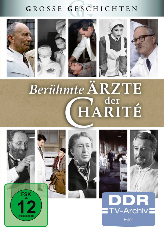 Berühmte Ärzte der Charite Grosse Geschichten, DDR TV-Archiv, 4 DVD