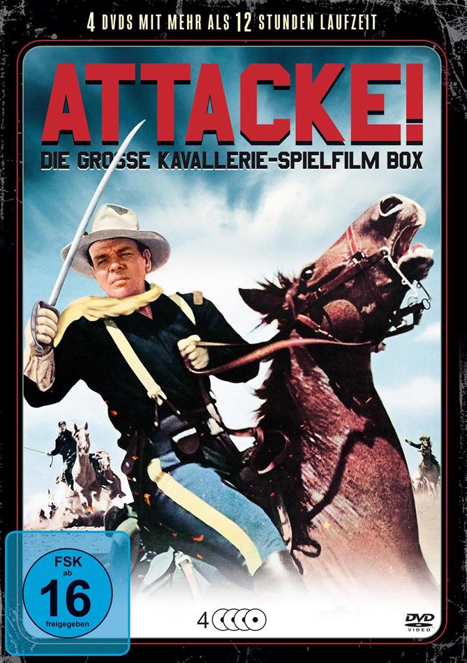 Attacke! - Die grosse Kavallerie-Spielfilm Box 4 DVDs