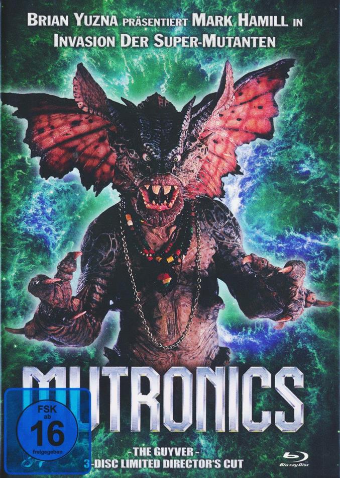 Mutronics (1991) Mediabook, Blu-ray + 2 DVD