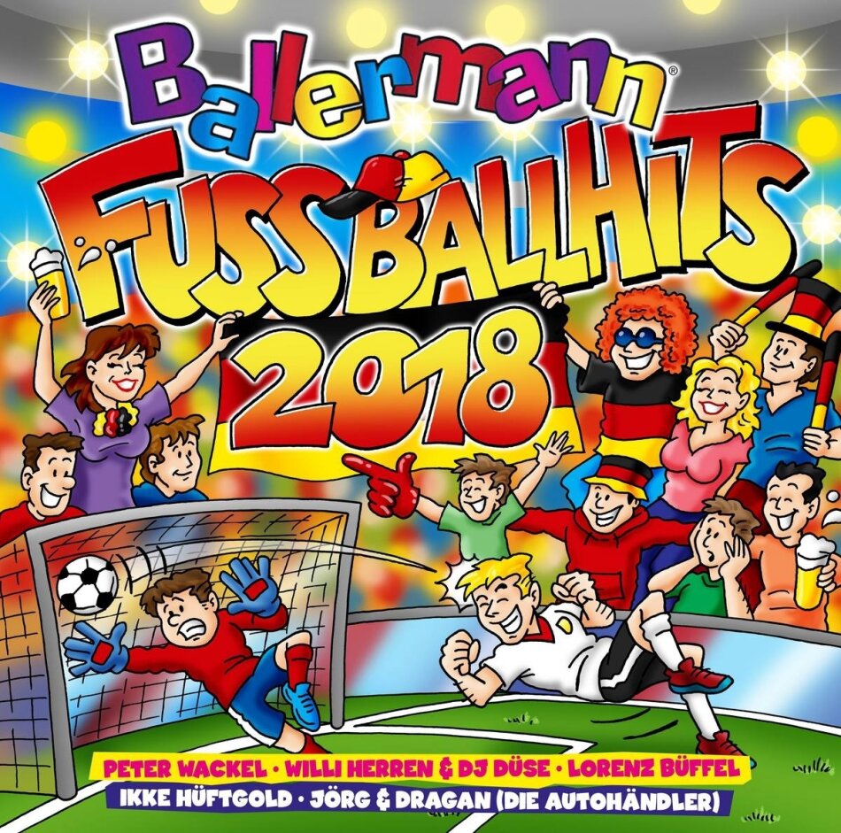 Ballermann - Fussball Hits 2018 2 CD