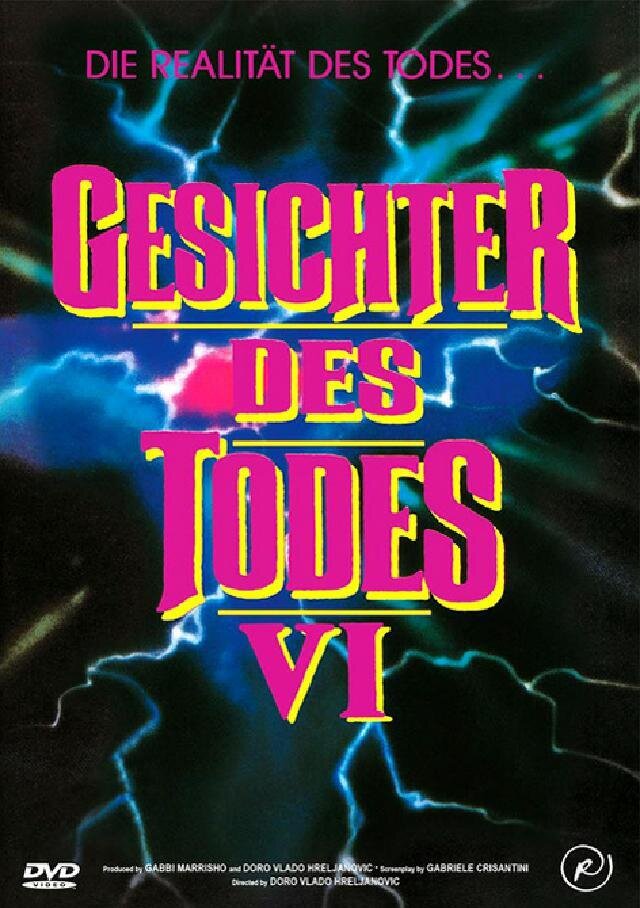 Gesichter des Todes 6 (1996) Petite Hartbox, Cover A, Uncut