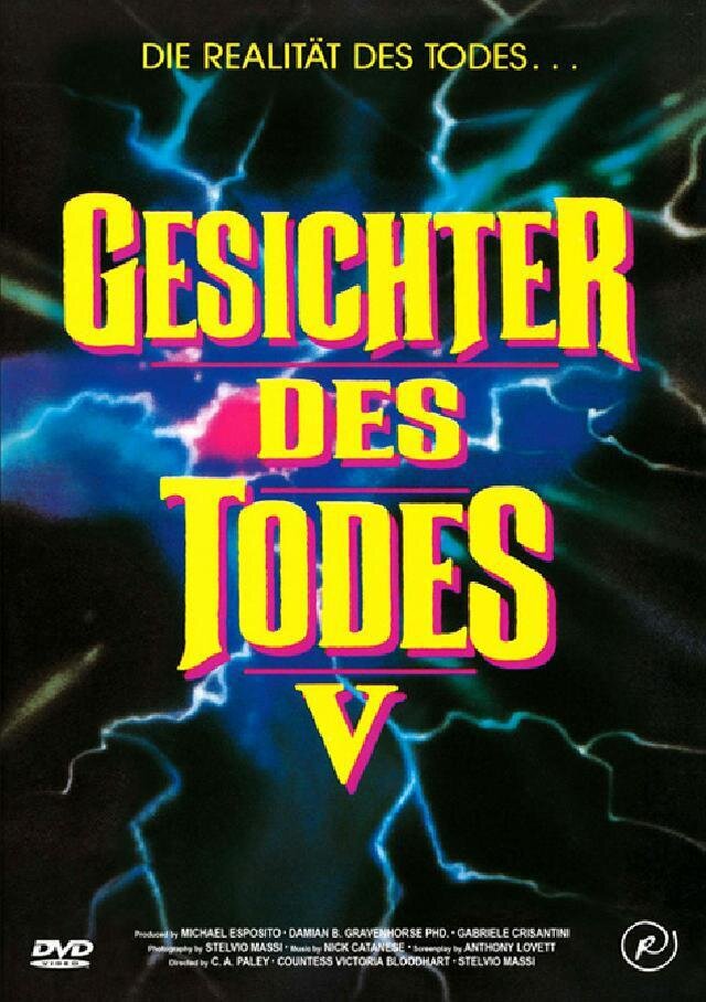Gesichter des Todes 5 (1991) Little Hartbox, Cover A, Uncut