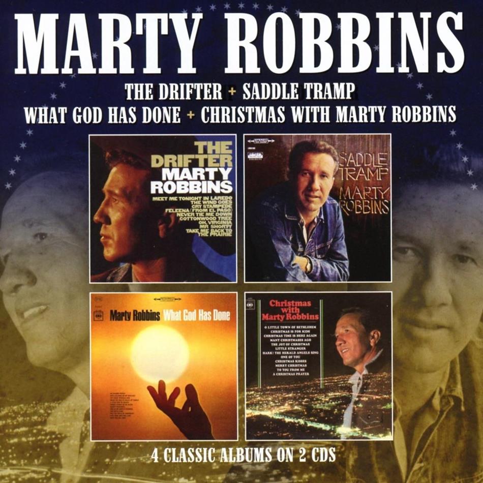 Marty Robbins - The Drifter / Saddle Tramp / What God Has Done / Christmas With Marty Robbins 2 CDs