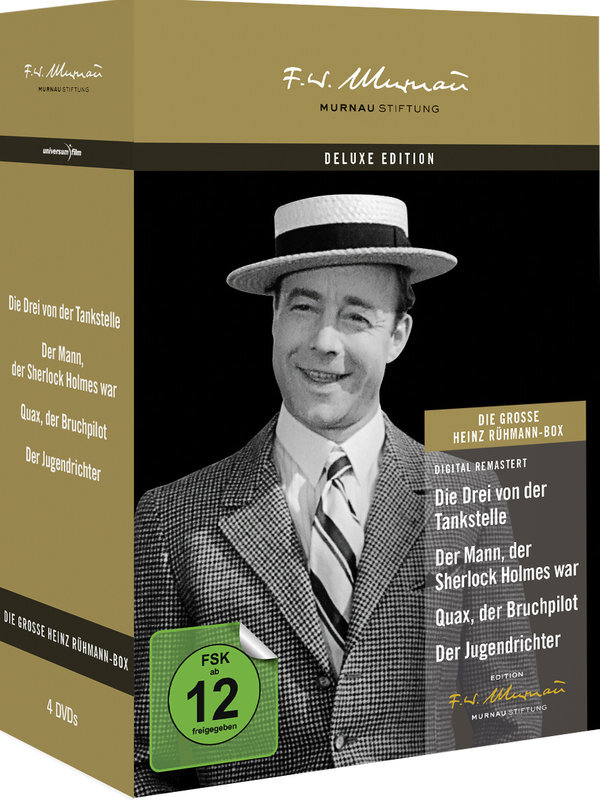Die grosse Heinz Rühmann Box Deluxe Edition, 4 DVDs