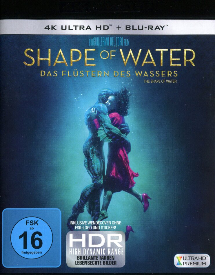 Shape of Water - Das Flüstern des Wassers (2017) 4K Ultra HD + Blu-ray
