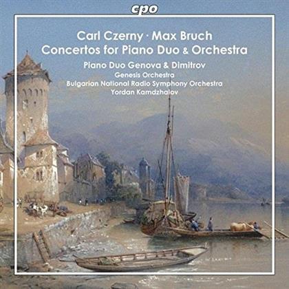 Piano Duo Genova & Dimitrov, Carl Czerny (1791-1857), Max Bruch (1838-1920), Yordan Kamdzhalov & Bulgarian National Radio Symphony Orchestra - Concertos For Piano Duo & Orchestra