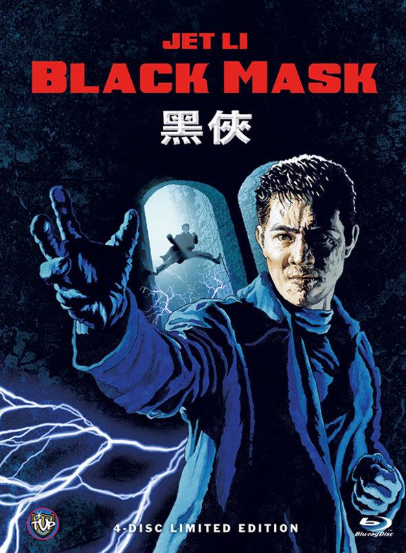 Black Mask (1996) Édition Limitée, Mediabook, Uncut, 2 Blu-ray + 2 DVD