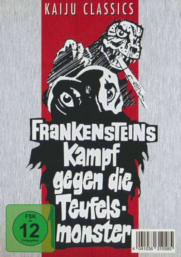 Frankensteins Kampf gegen die Teufelsmonster (1971) Metalpack, Kaiju Classics, Limited Edition, Uncut