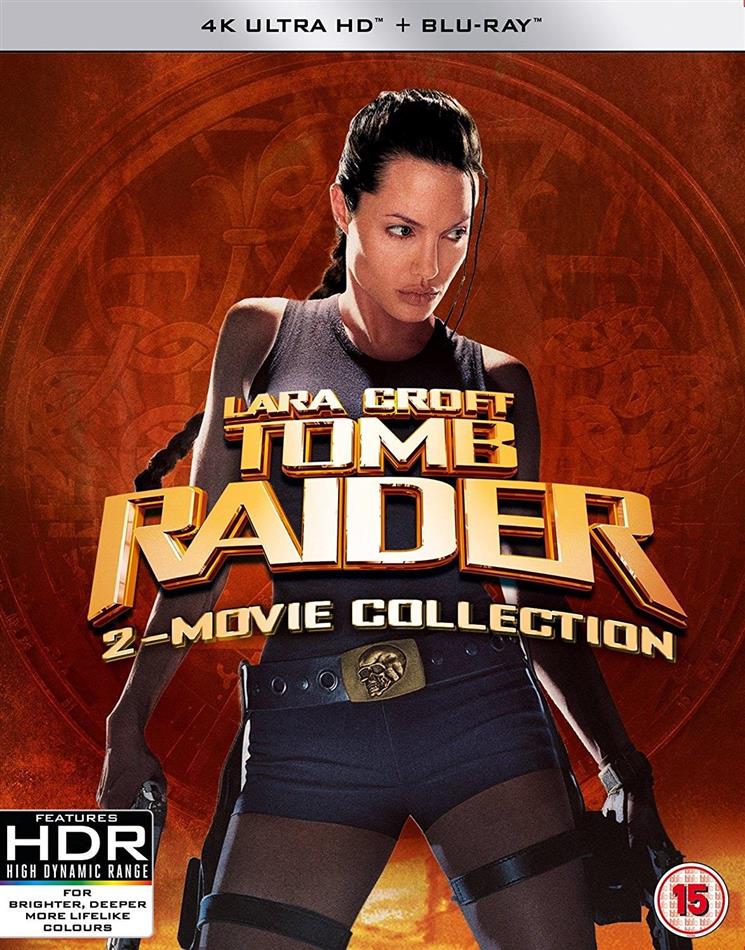 Lara Croft - Tomb Raider - 2-Movie Collection 2 4K Ultra HDs + 2 Blu-ray