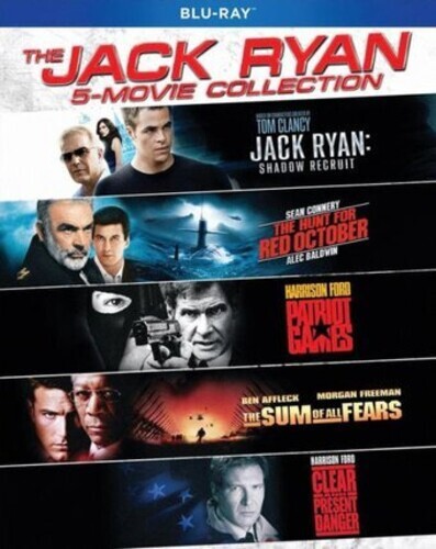The Jack Ryan 5-Movie Collection 5 Blu-ray