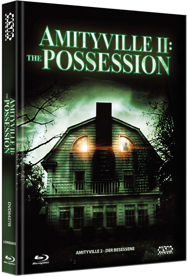 Amityville 2 - The Possession (1982) Cover B, Collector's Edition, Limited Edition, Mediabook, Blu-ray + DVD