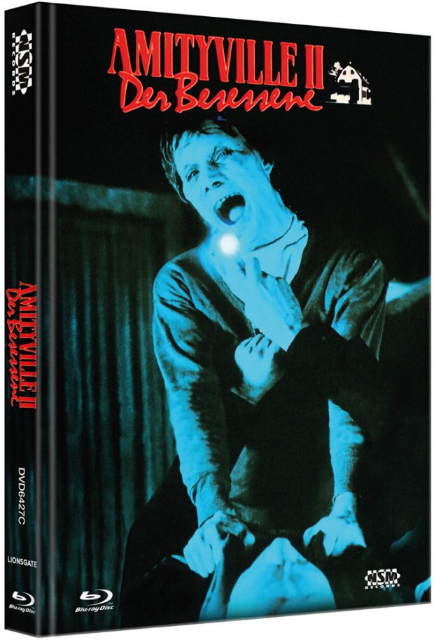Amityville 2 - Der Besessene (1982) Cover C, Collector's Edition, Limited Edition, Mediabook, Blu-ray + DVD