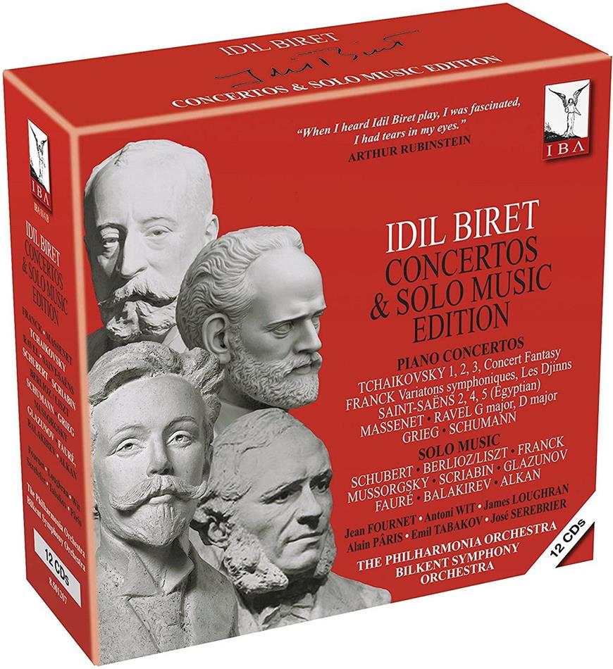 Idil Biret - Konzerte & Solo Musik Edition 12 CD