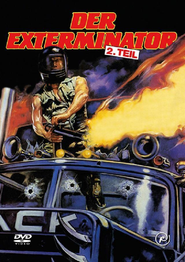 Der Exterminator - 2. Teil (1984) Petite Hartbox, Cover B, Édition Limitée, Uncut
