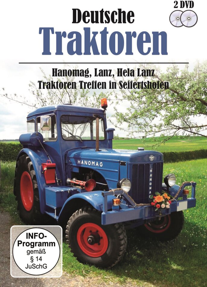 Deutsche Traktoren - Hanomag, Lanz, Hela Lanz - Traktorentreffen in Seifertshofen 2 DVD