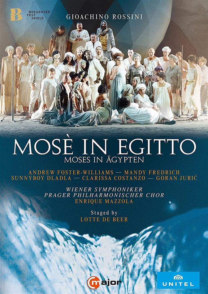 Wiener Symphoniker, Enrique Mazzola & Andrew Foster-Williams - Rossini - Mose In Egitto C Major, Bregenzer Festspiele, 2 DVD