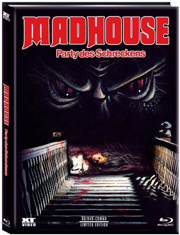 Madhouse - Party des Schreckens (1981) Cover A, Limited Edition, Mediabook, Blu-ray + DVD