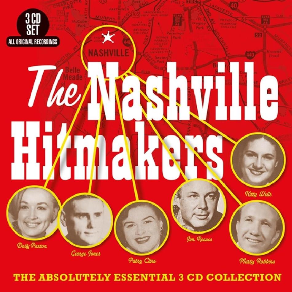 Nashville Hitmakers 3 CDs